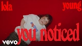 Обложка клипа You Noticed