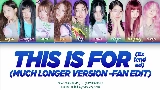 Обложка клипа THIS IS FOR - Extended